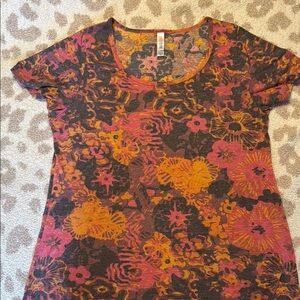 Floral Patterned Women's Top